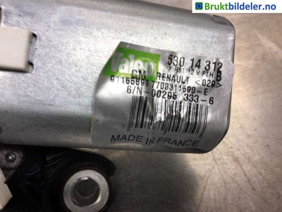 Viskermotor bakrute til Renault Trafic 2014-->> (RENAULT|7700311590||530 14 312)