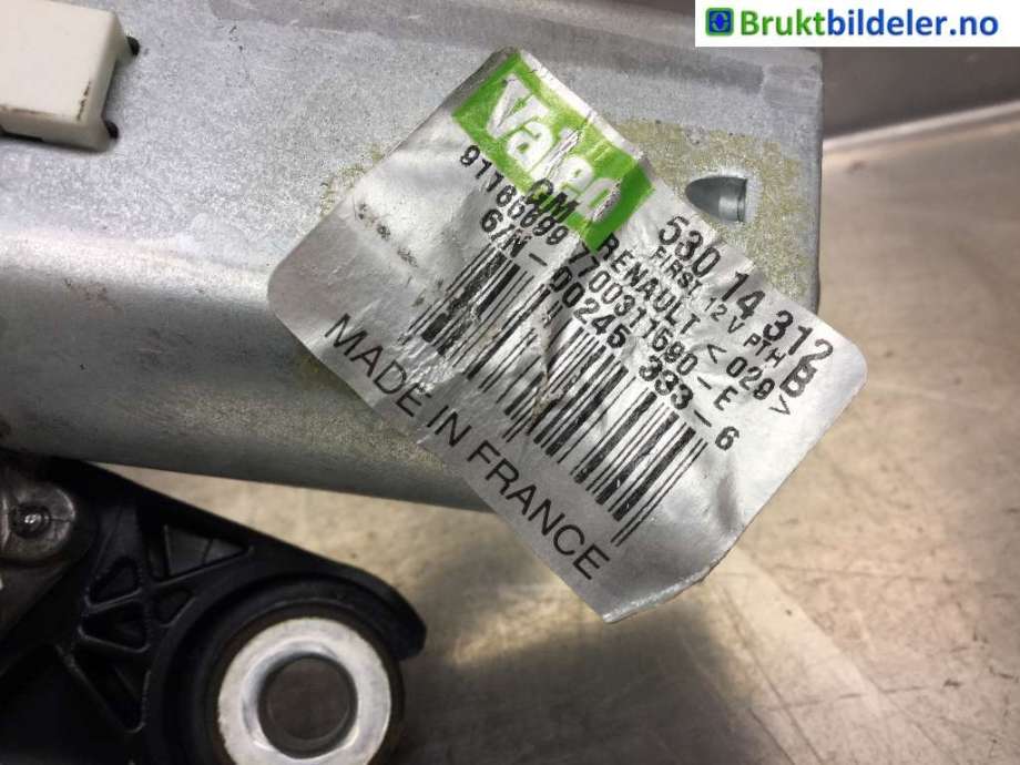 Viskermotor bakrute til Renault Trafic 2014-->> (RENAULT|7700311590||530 14 312)