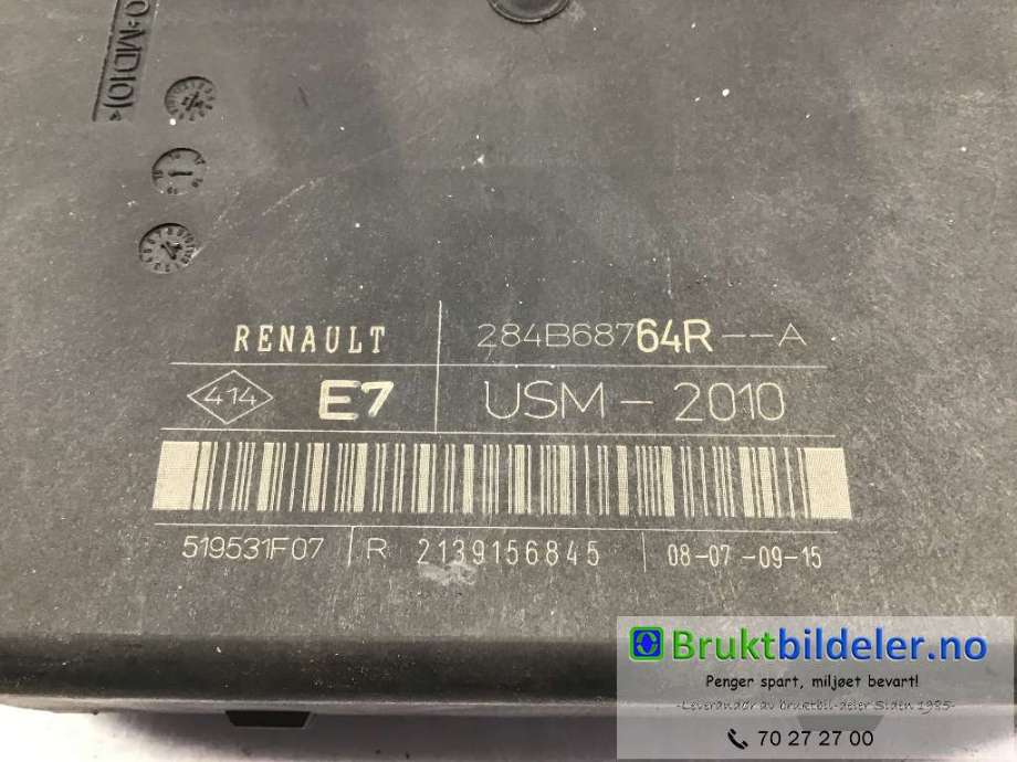 Sikringsboks til Mercedes Citan 2012-2021 (W415) (W415) (MERCEDES|284B68764R|519531F07|)