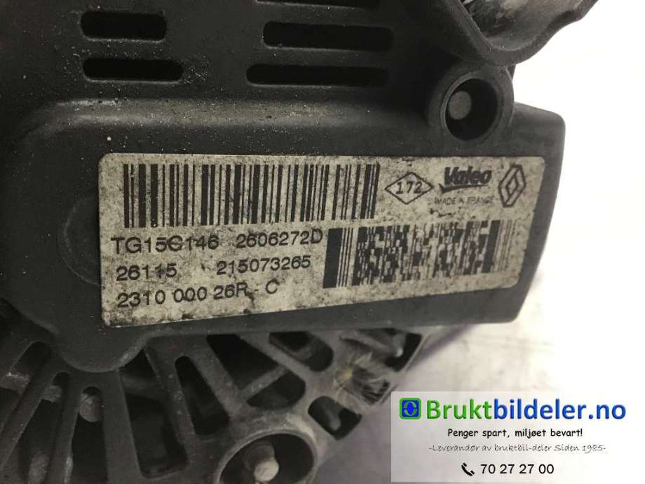 Dynamo til Mercedes Citan 2012-2021 (W415) (W415) (MERCEDES||TG15C146|231000026R-C)