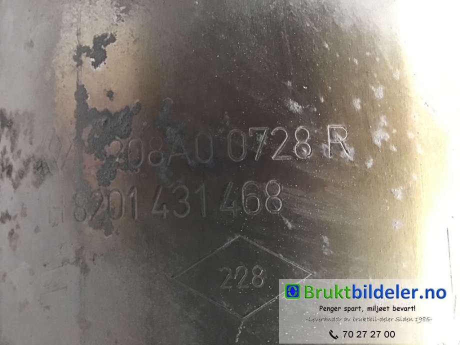 Partikkelfilter til Mercedes Citan 2012-2021 (W415) (W415) (MERCEDES||H8201431468|208A00728R)