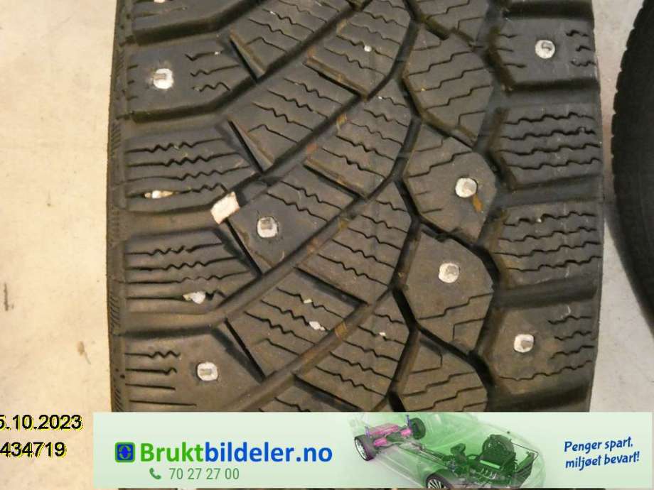 Hjulsett aluminium vinter til Škoda Citigo 2012-2019  (SKODA|CONTINENTAL|5JX14 ET35 4X100|)