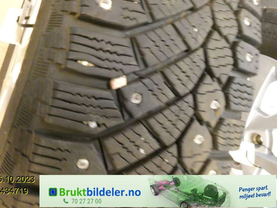 Hjulsett aluminium vinter til Škoda Citigo 2012-2019  (SKODA|CONTINENTAL|5JX14 ET35 4X100|)
