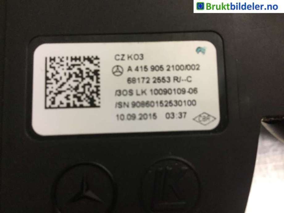 Bryter combi til Mercedes Citan 2012-2021 (W415) (W415) (MERCEDES|A 415 905 2100||10090109-06)