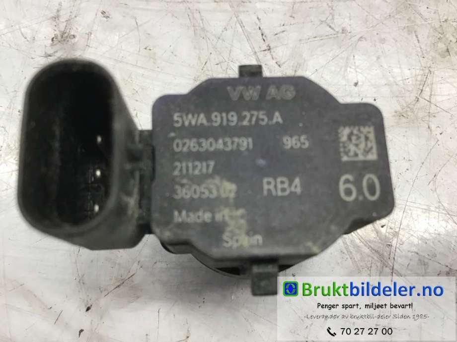 Parkeringssensor bak til VW ID.4 2020-->>  (VOLKSWAGEN|5WA 919 275 A|)