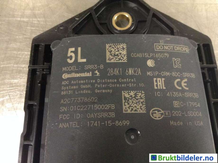 Sensor radar til Nissan Leaf 2018-->> (Type II) (NISSAN|284K1 6WK2A|A2C77378602|)