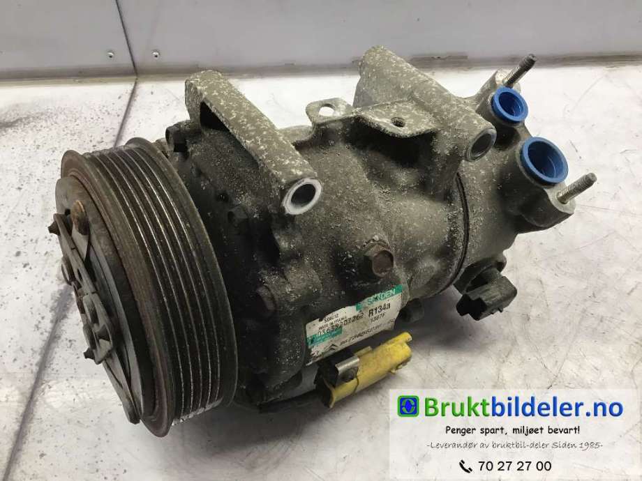 Aircondition kompressor til Peugeot Partner, 2008-2015 (Type II, Fase 1)  (PEUGEOT|9678656080-02)