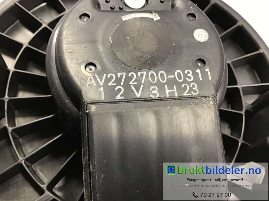 Varmeapparat motor til Toyota Yaris 2006-2009 (Type II, Fase 1)  (TOYOTA||272700-3011)