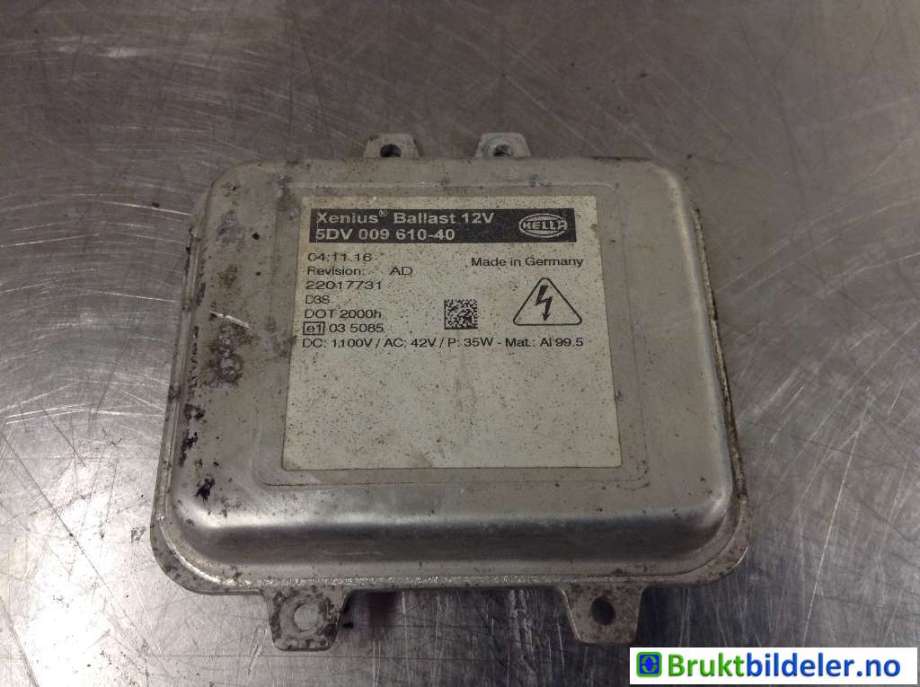 Styreenhet xenon/ballast til Mercedes Sprinter 2013-2018 (Fase 2) (906) (906) (MERCEDES||5DV 009 610-40)