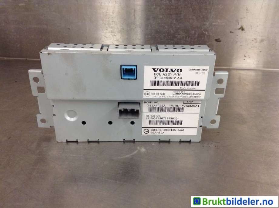 Instrument kjørecomputer til Volvo V60/V60 CC 2013-2018 (Type I, Fase 2)  (VOLVO|31483612||36011463)