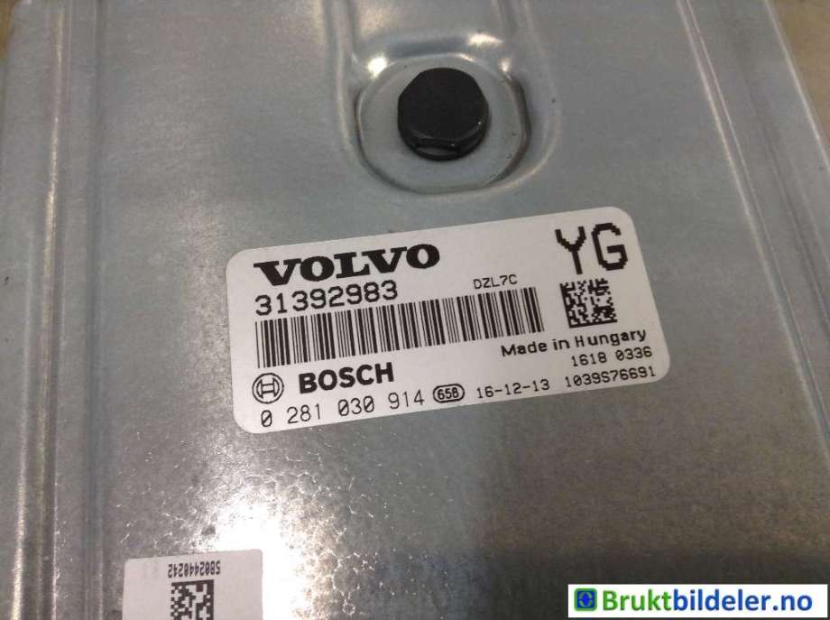 Styreenhet motor til Volvo V60/V60 CC 2013-2018 (Type I, Fase 2)  (VOLVO|31392983|0 281 030 914|)