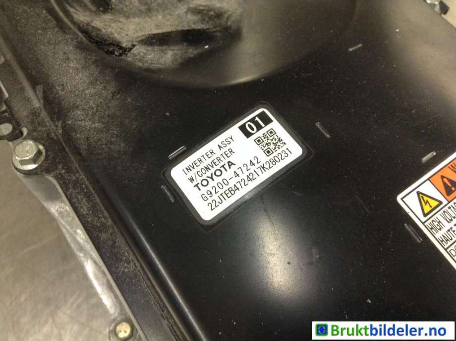 Inverter hybrid til Toyota C-HR 2016-->>  (TOYOTA|G9200 47242|)