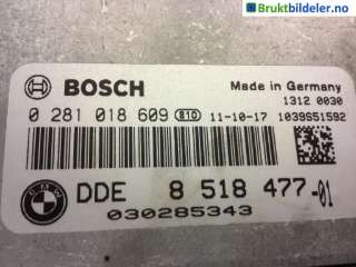 Styreenhet motor til BMW 5-Serie,  (F10/F11) (BMW|8 518 477-01|0 281 018 609)