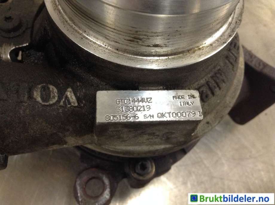 Turbo til Volvo V70 2014-2016 (Type III, Fase 2)  (VOLVO|31380219|GTC1444VZ|)