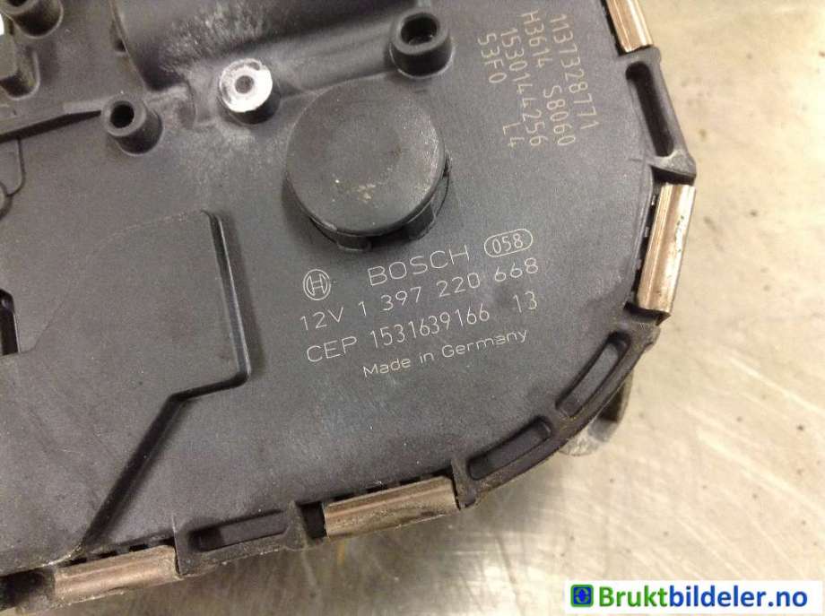 Viskermotor frontrute til Volvo V70 2014-2016 (Type III, Fase 2)  (VOLVO||1 397 220 668)