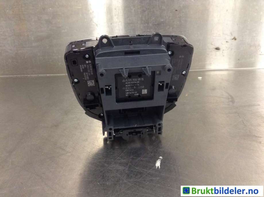 Bilstereo diverse til Mercedes C-Klasse 2014-2018 (Fase 1) (W205) (W205) (MERCEDES|A 205 900 59 15||A 205 900 89 18)
