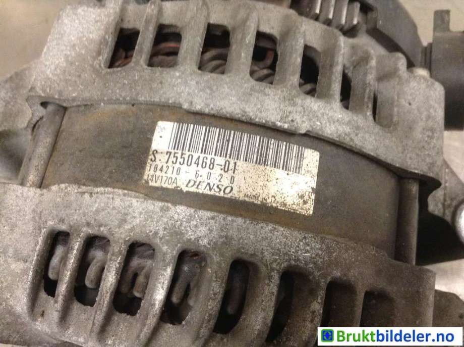 Dynamo til BMW 3-Serie 2005-2011 (E90/E91/E92/E93) (E90/E91/E92/E93) (BMW|12 31 7 550 468|104210-6020|)