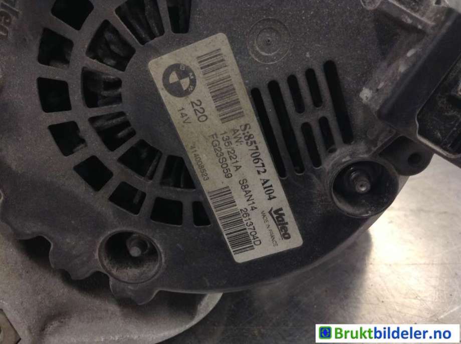 Dynamo til BMW X4 2014-2018 (F26) (F26) (BMW|12 31 8 570 672|12 31 8 570 673|FG23S059)
