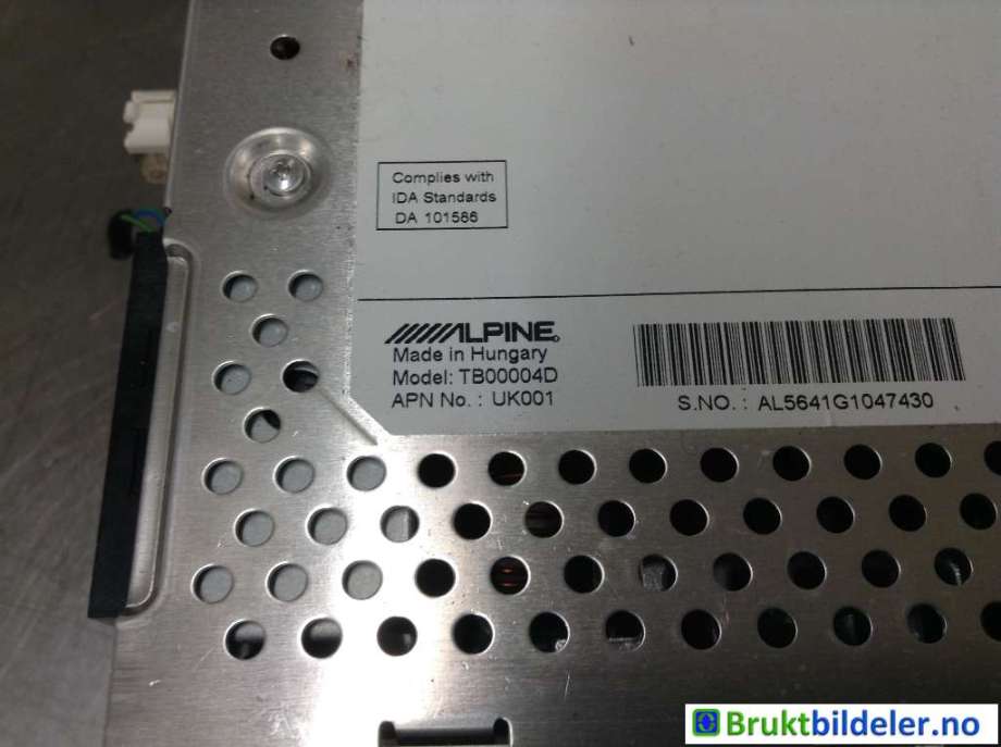 Bilstereo til Mini One/Cooper 2014-->> (F54-57) (F54-57) (MINI|65 12 6 841 603|TB00004D|65 12 9 380 229)