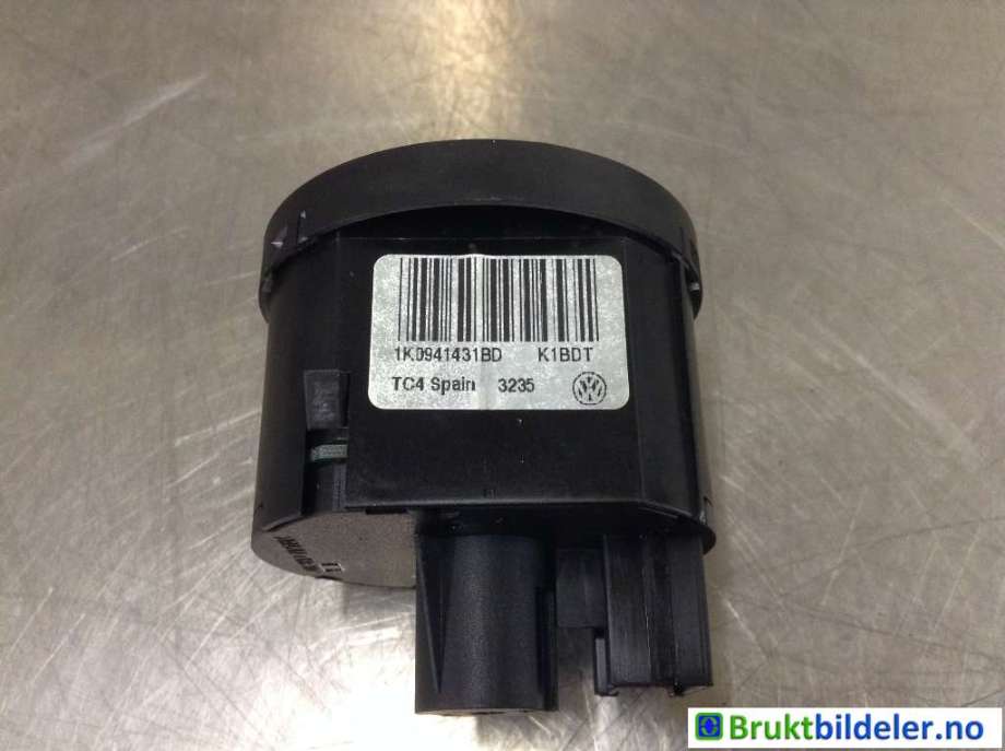 Bryter lys til VW Caddy 2015-2020 (Type III, Fase 3)  (VOLKSWAGEN|1K0 941 431 BD|)