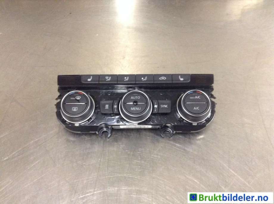 Varmeapparat betjening til VW e-Golf, 2014-2017 (Fase 1)  (VOLKSWAGEN|5GE 907 044 AE)