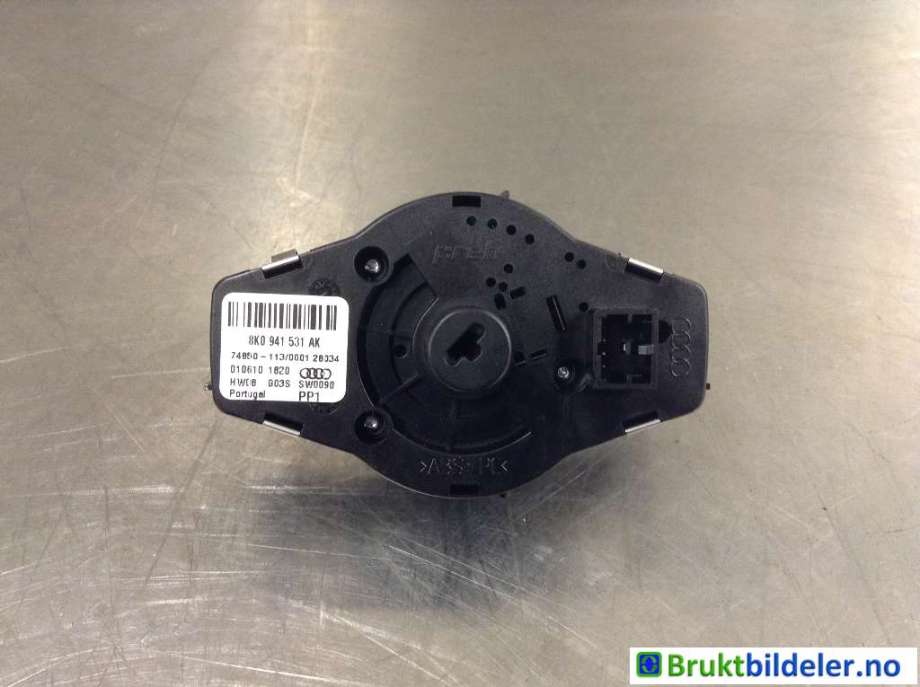 Bryter lys til Audi A4 2007-2014 (Type IV) (B8) (B8) (AUDI|8K0 941 531 AK|)