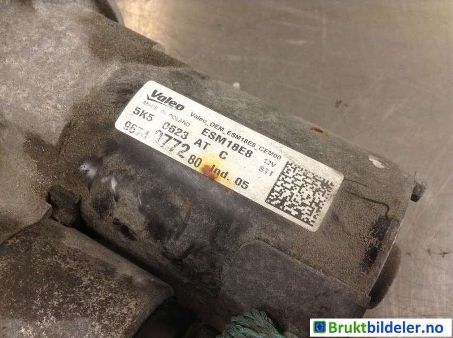 Starter til Citroën DS3 2010-2019  (DS|9674077280|ESM18E8|)