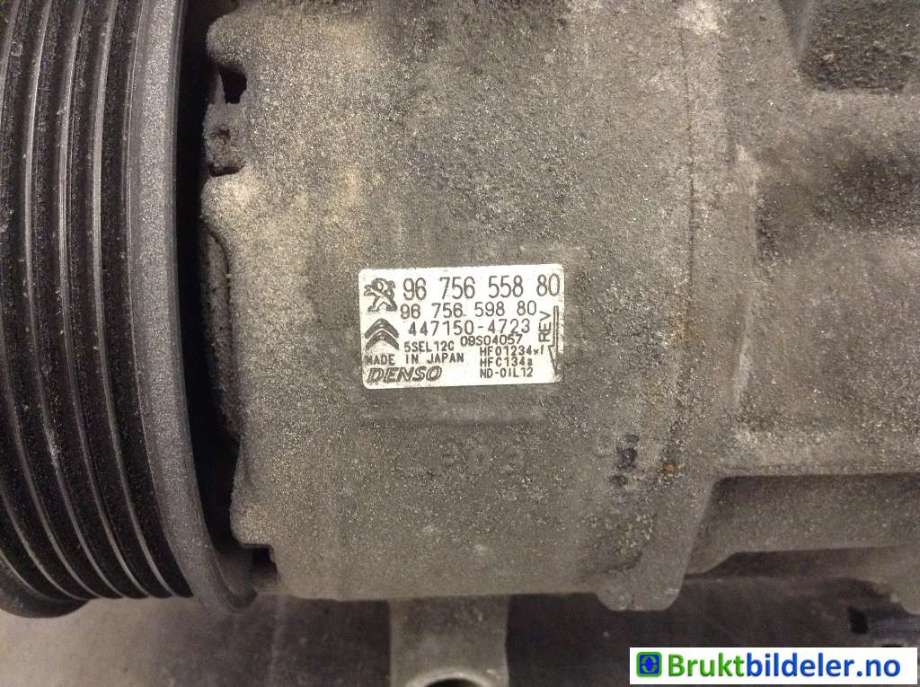 Aircondition kompressor til Citroën DS3 2010-2019 (DS|96 756 558 80|447150-4723|9675659880)