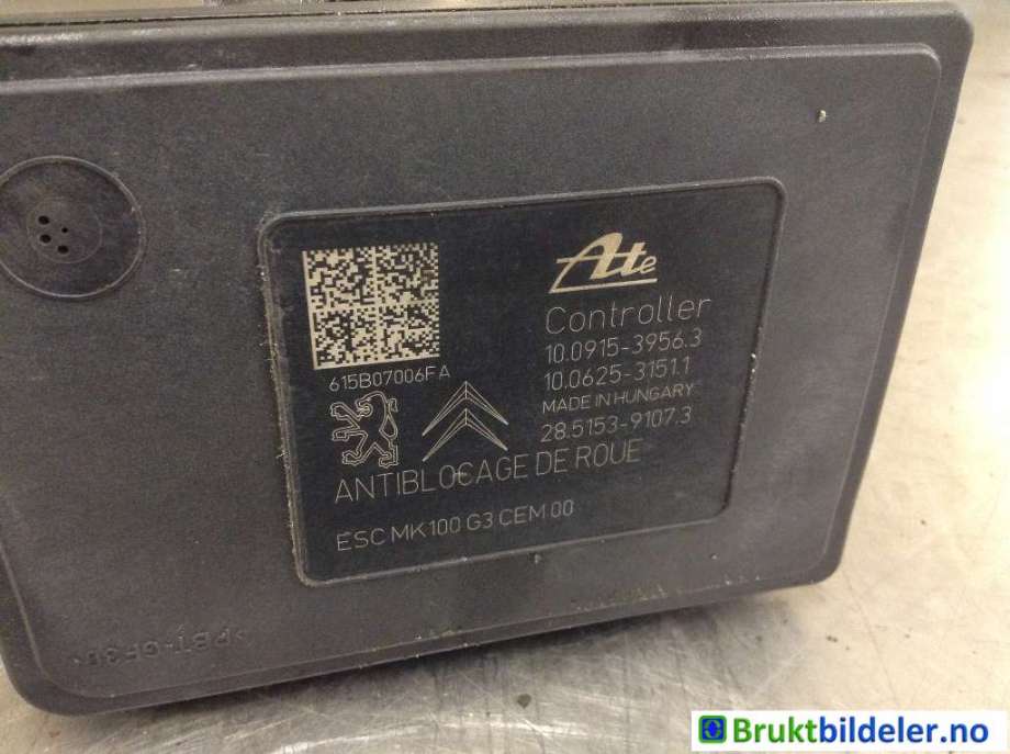 ABS sentral til Citroën DS3 2010-2019  (DS|9814482780|10.0220-0675.4|10.0915-3956.3)