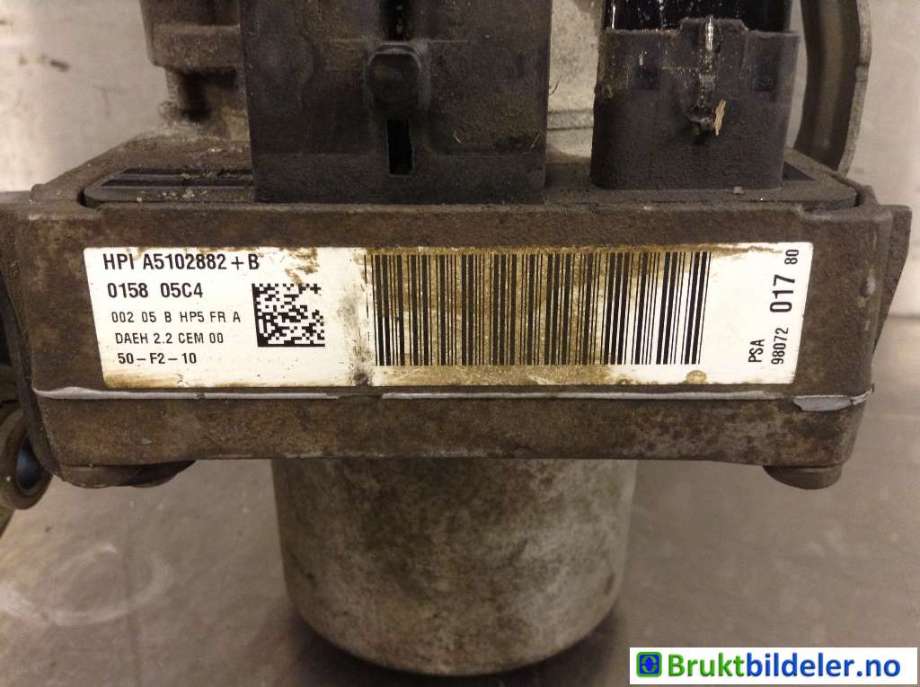 Servo pumpe elektrisk til Peugeot Partner 2008-2015 (Type II, Fase 1)  (PEUGEOT|9807201780|)