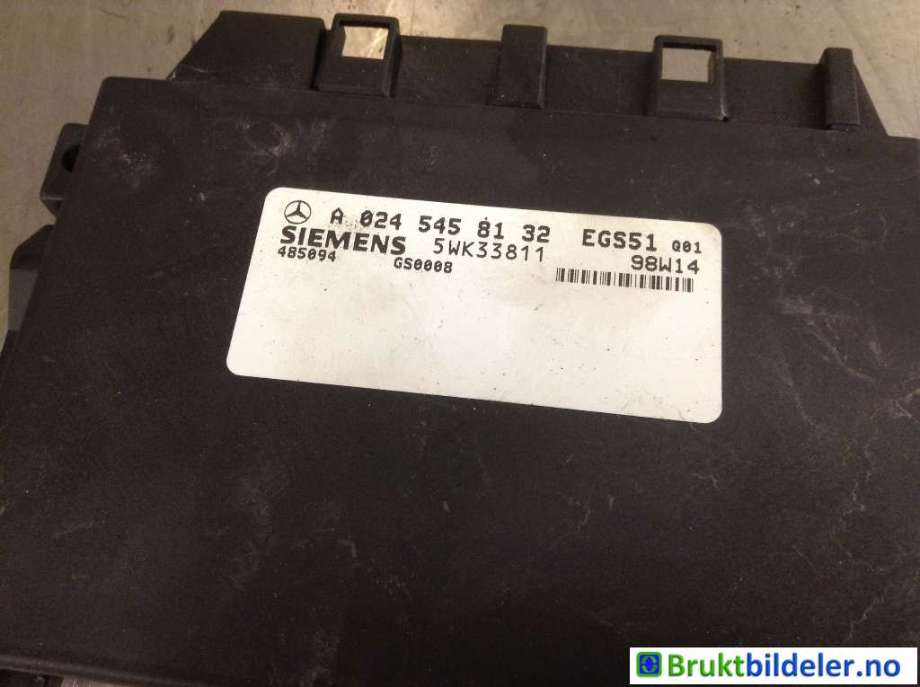 Styreenhet girkasse til Mercedes E-Klasse 1995-2000 (Fase 1) (W210) (W210) (MERCEDES|A 024 545 81 32|5WK33811|)