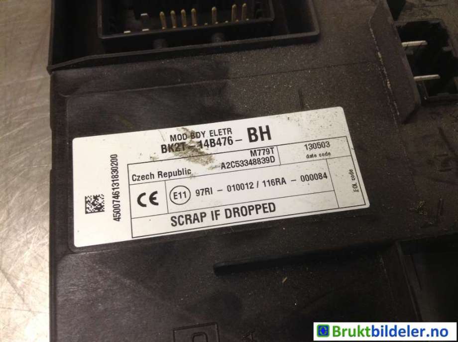 Styreenhet comfort (BCM) til Ford Transit Custom 2013-2023 (Type I) (FORD|BK2T-14B476-BH|)