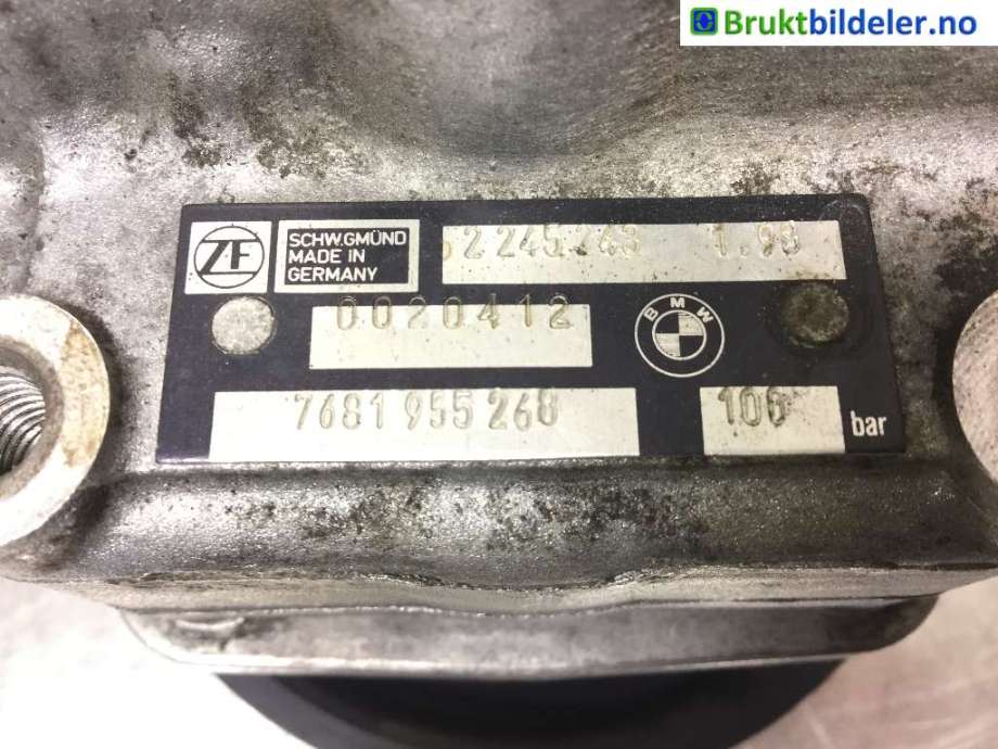 Servo pumpe mekanisk til Land Rover Range Rover 1996-2001 (Type II)  (LAND-ROVER|2245243||7681 955 268)