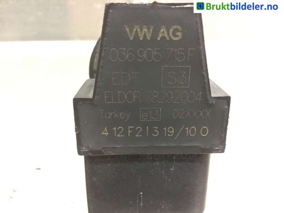 Coil elektronisk til VW Golf, Plus/Cross 2005-2009 (Fase 1)  (VOLKSWAGEN|036 905 715 F|)