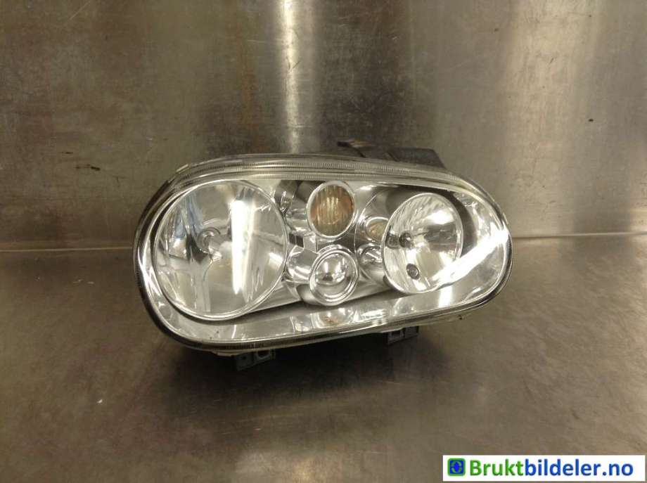Frontlykt høyre halogen til VW Golf IV, 1998-2003  (VOLKSWAGEN|1J1 941 018 F)