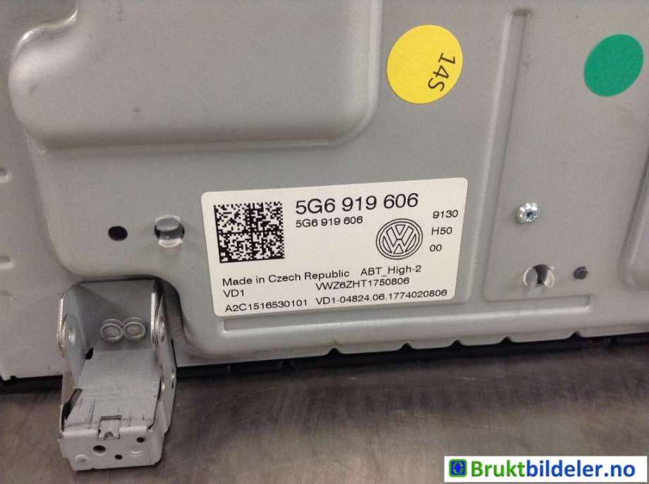 Instrument kjørecomputer til VW Passat 2015-2019 (Fase 1) (B8) (B8) (VOLKSWAGEN|5G6 919 606|A2C1516530101|)