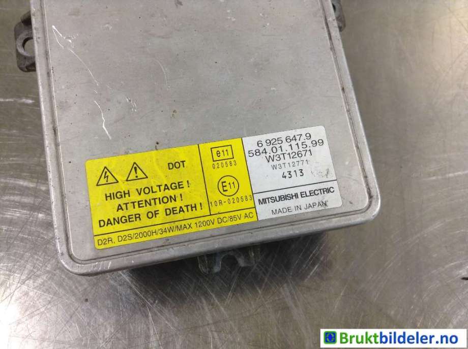 Styreenhet xenon/ballast til BMW 3-Serie 1998-2005 (E46) (E46) (BMW|6 925 647 9|)