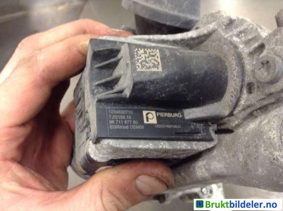 EGR-ventil til Ford Fiesta 2008-2012 (Type VI, Fase 1) (FORD||7.02156.16|9671187780)