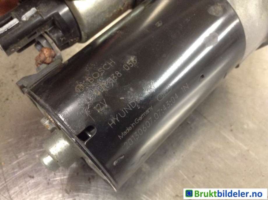 Starter til Kia Sportage 2010-2016 (Type III)  (KIA|36100-2B302|0 001 138 056|)
