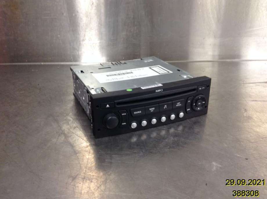 Bilstereo til Citroën C5, 2008-2017 (Type II)  (CITROEN|9663080277)