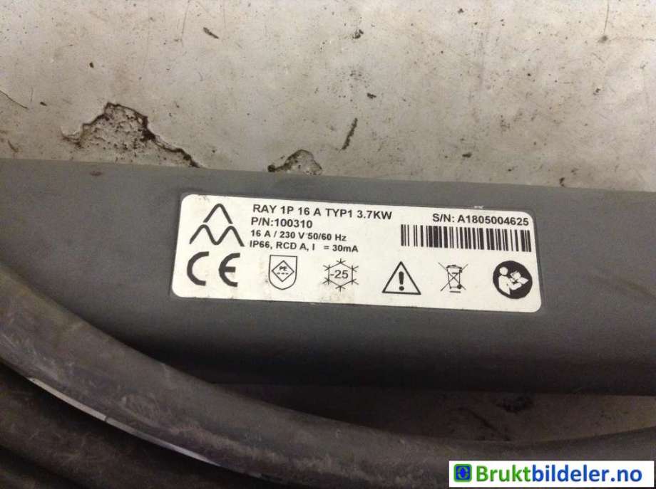 Batterilader (OBC - On Board Charger) til Fiat 500 2008-2020  (FIAT|A1805004625|)