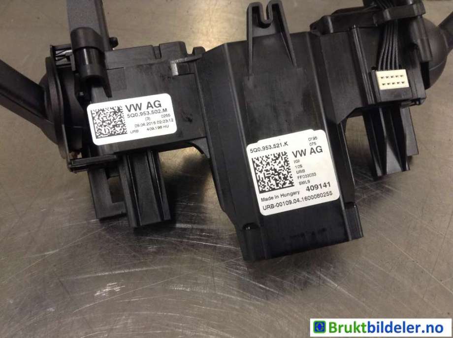 Bryter combi til VW Golf VII 2012-2017 (Fase 1)  (VOLKSWAGEN|5Q0 953 521 K||5Q0 953 502 M)