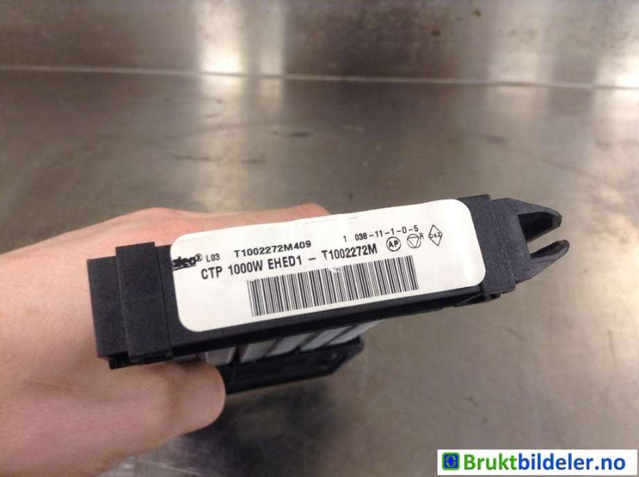 Varmeapparat register til Peugeot 508 2011-2014 (Type I, Fase 1)  (PEUGEOT||T1002272M409)