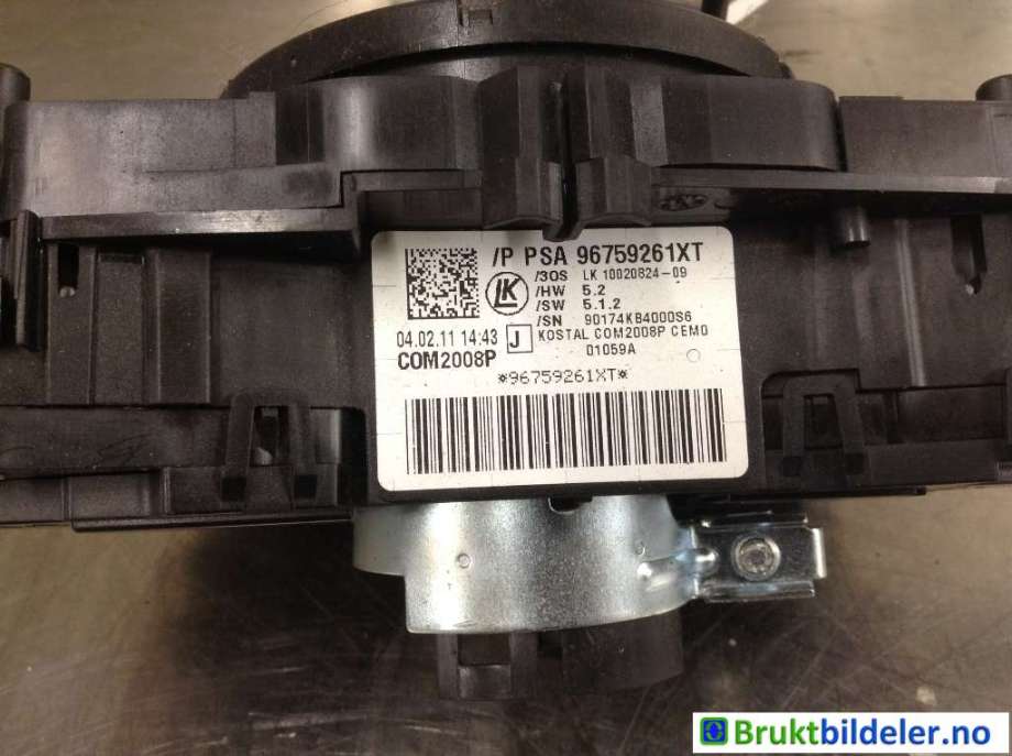 Bryter combi til Peugeot 508 2011-2014 (Type I, Fase 1)  (PEUGEOT|96 759 261 XT|)