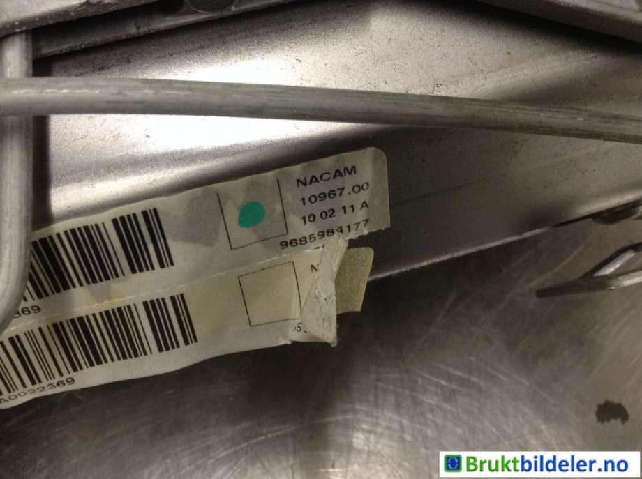 Rattaksel til Peugeot 508 2011-2014 (Type I, Fase 1)  (PEUGEOT|9685984177|)