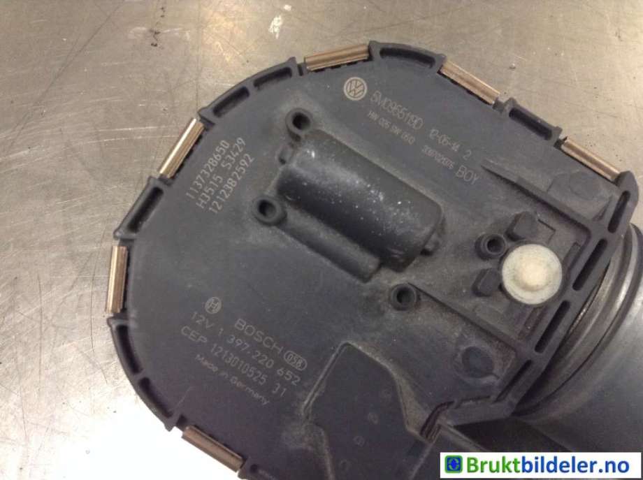 Viskermotor frontrute til VW Golf, Plus/Cross 2009-2013 (Fase 2)  (VOLKSWAGEN|5M0 955 119 D|1 397 220 652|)