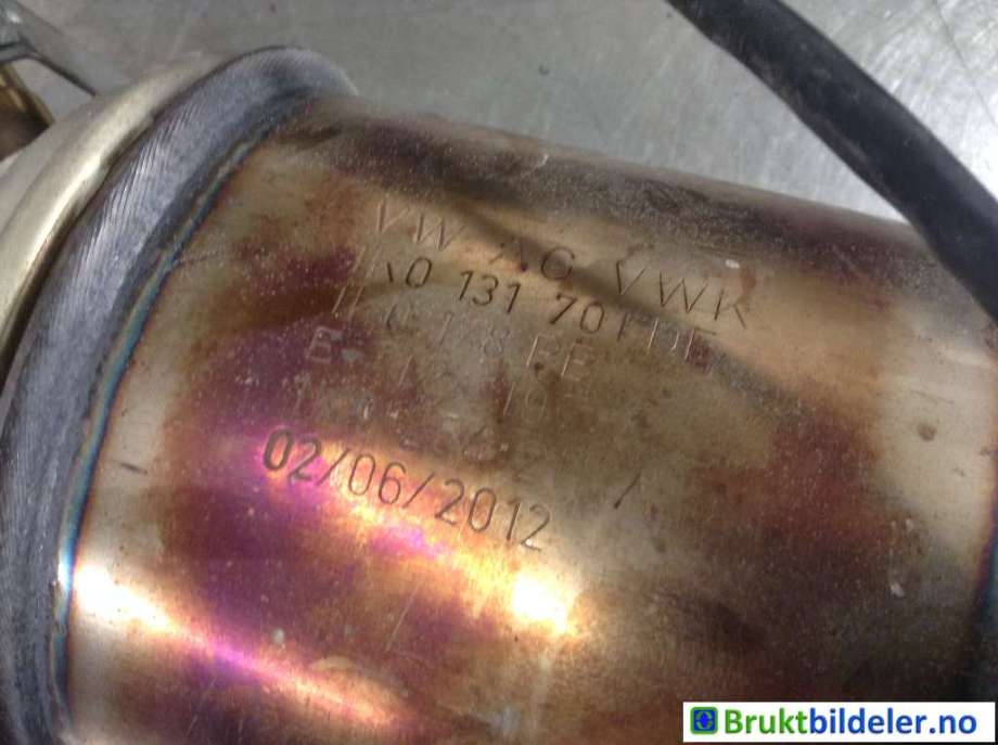 Katalysator til VW Golf, Plus/Cross 2009-2013 (Fase 2)  (VOLKSWAGEN|1K0 131 701 DE|)