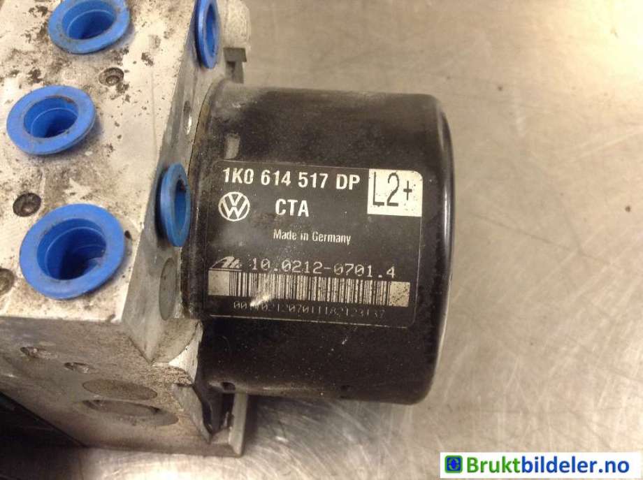 ABS sentral til VW Golf, Plus/Cross 2009-2013 (Fase 2)  (VOLKSWAGEN|1K0 614 517 DP|10.0212-0701.4|1K0 907 379 BL)