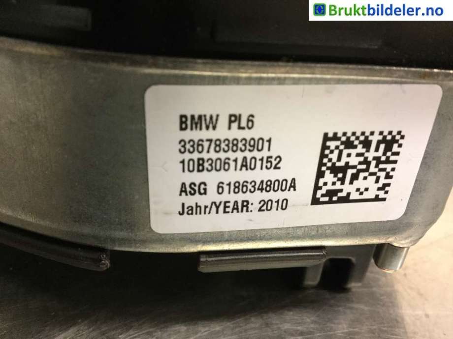 Airbag rattpute til BMW 5-Serie 2010-2017 (F10/F11) (F10/F11) (BMW|33 67 8 383 901|)