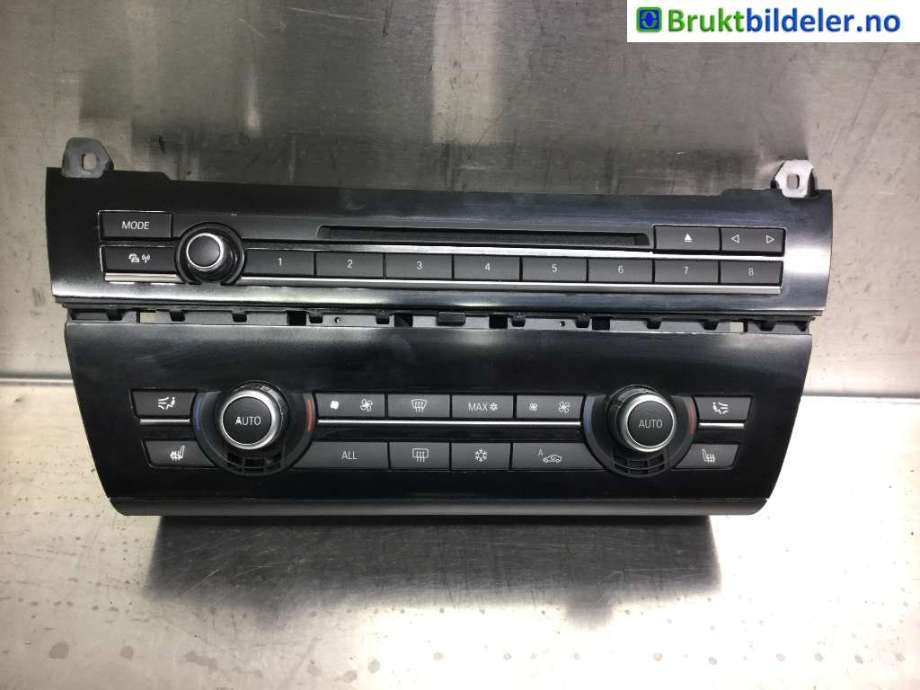 Varmeapparat betjening til BMW 5-Serie, 2010-2017 (F10/F11) (F10/F11) (BMW|9 241 238-01)